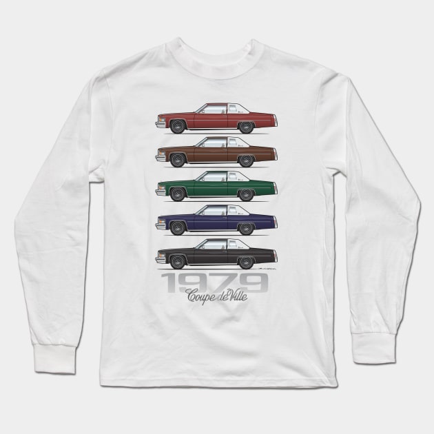 5 Coupe DeVille D Long Sleeve T-Shirt by JRCustoms44